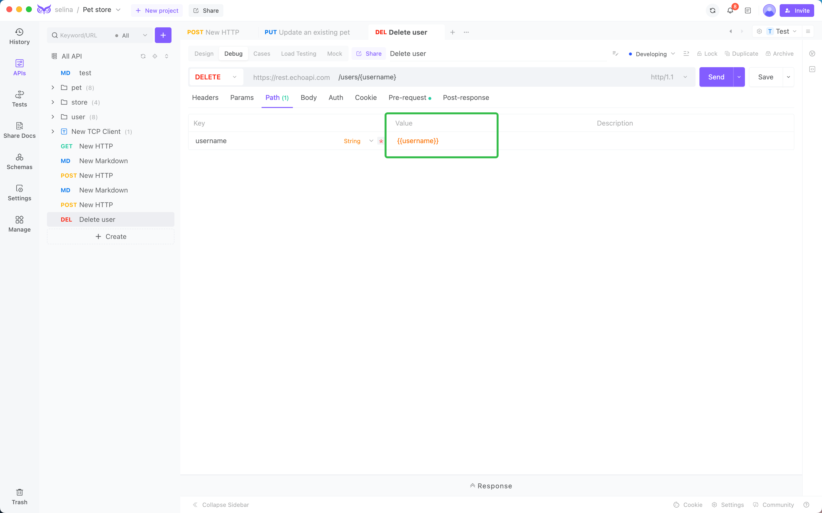 Reference these variables in the API request parameters or in assertions.png