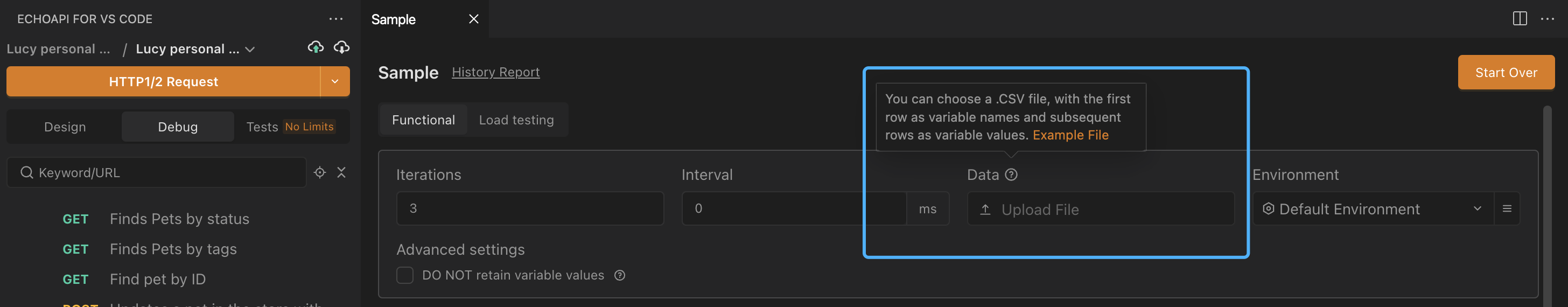 Data-Driven Testing