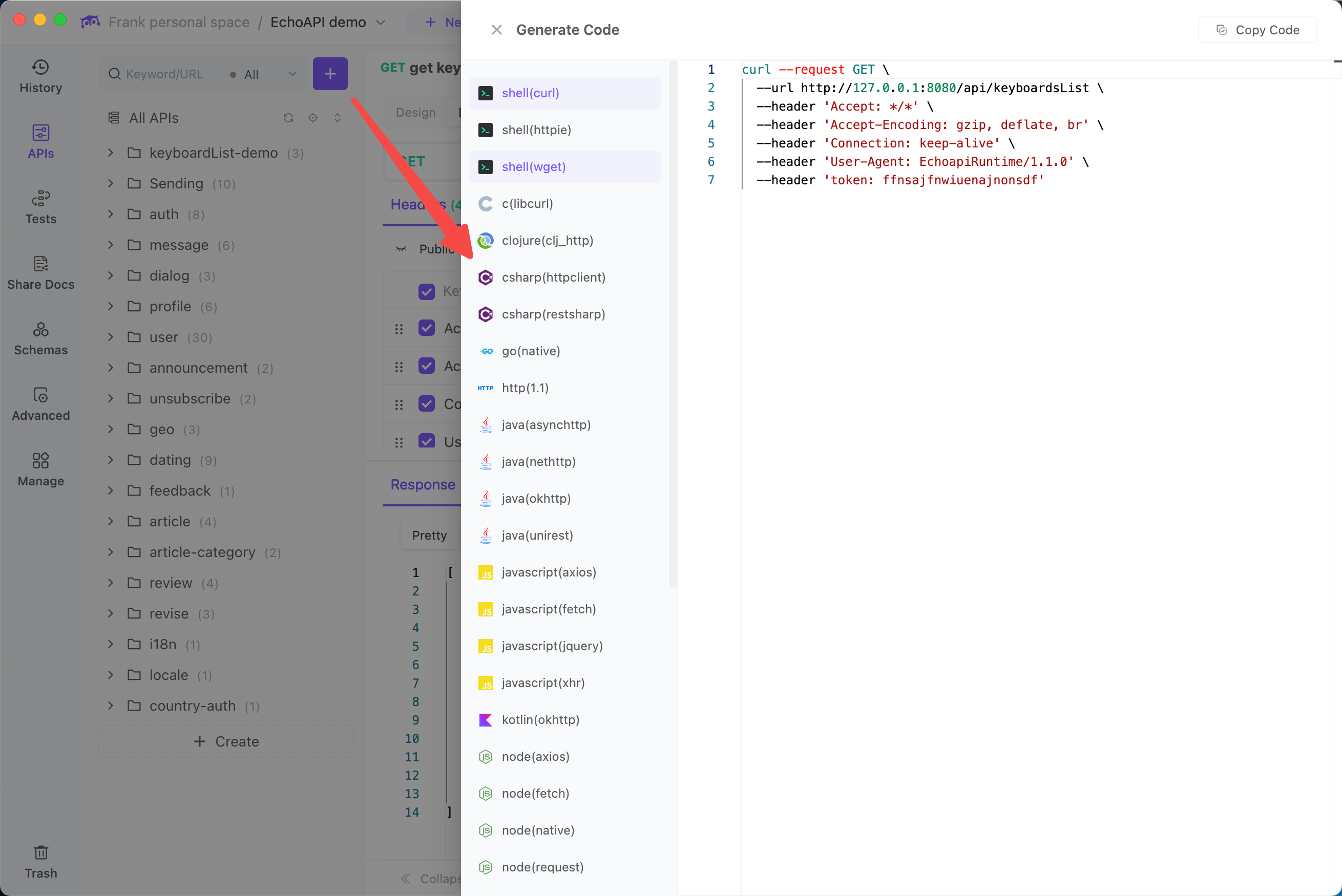 Automated Code Generation