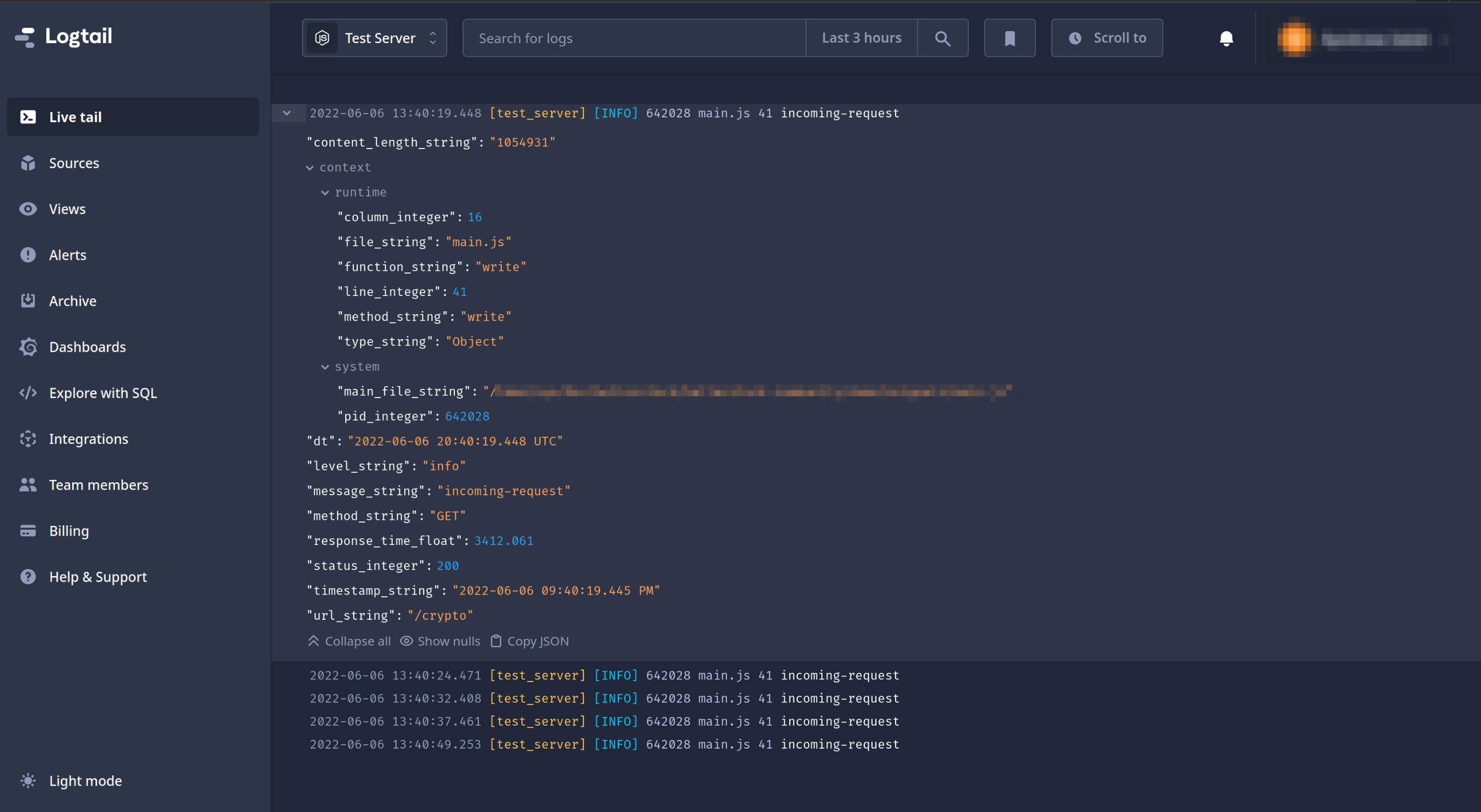 Logging and Monitoring