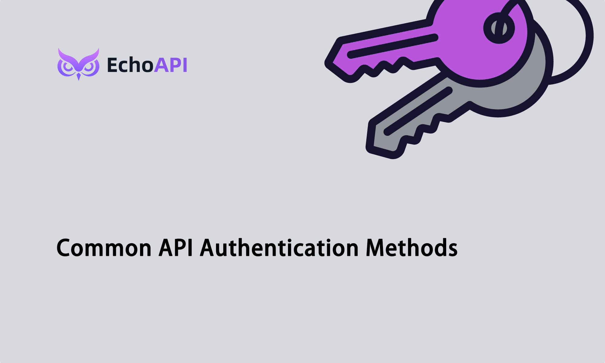 Common API Authentication Methods