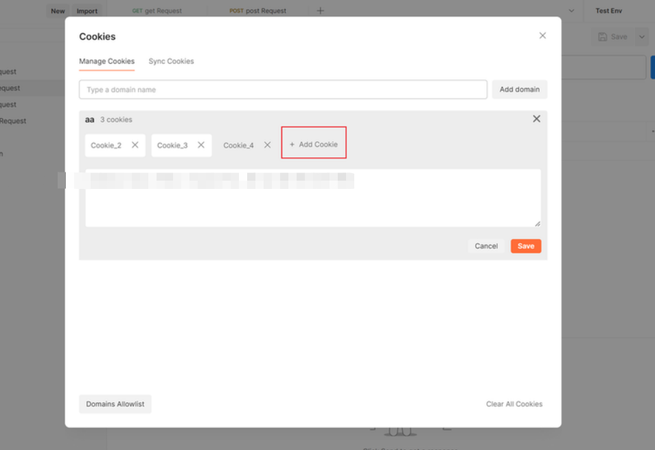 Using Cookies in Postman