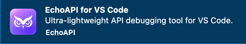 EchoAPI for VS Code