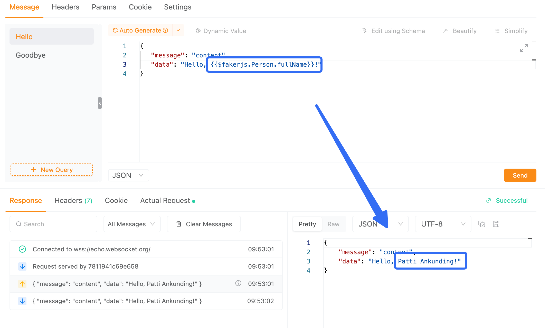 EchoAPI Features for WebSocket and Socket.IO-Use of Dynamic Values.png